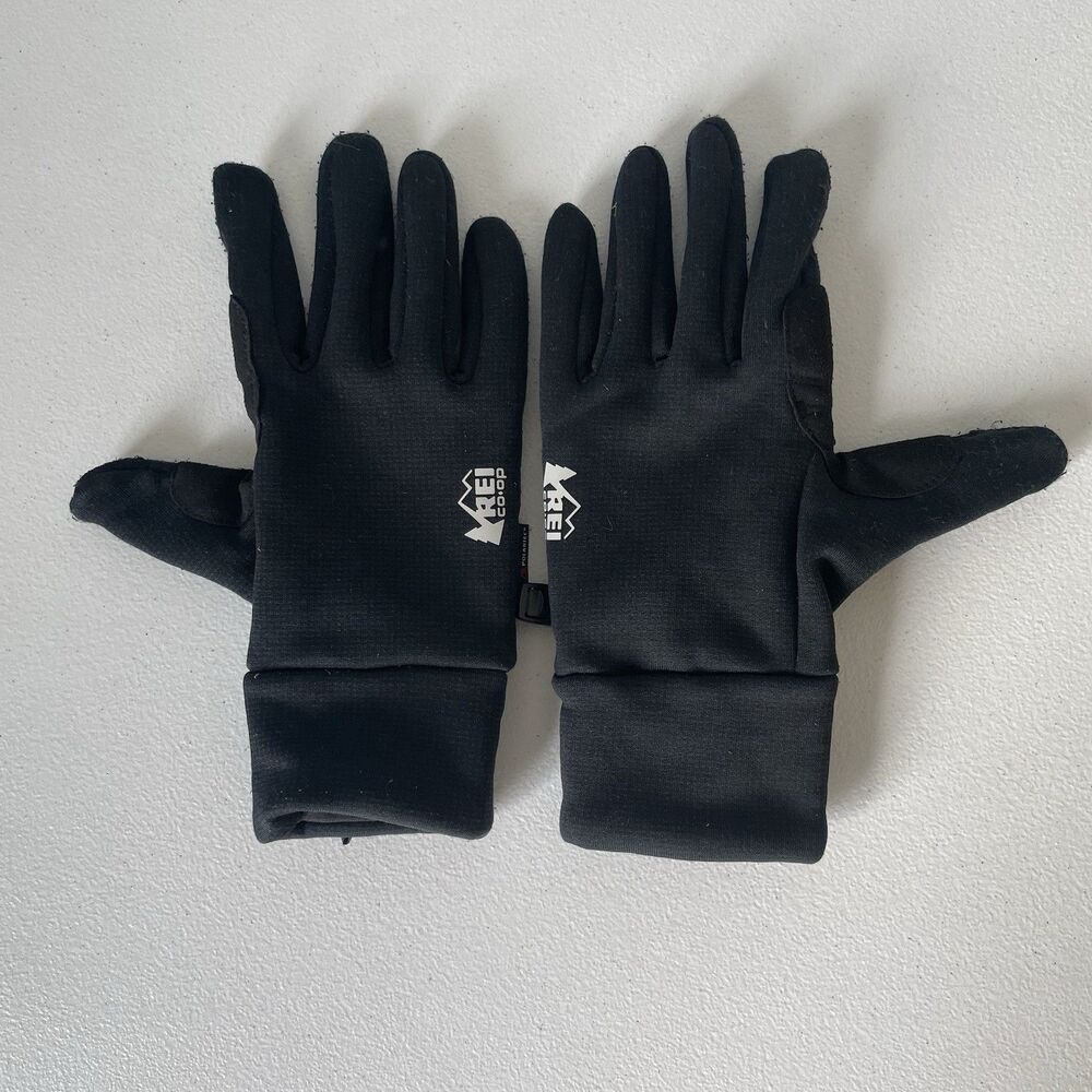 REI Co-Op Winter Warm Mittens Gloves Gorpcore Black Unisex Size Medium